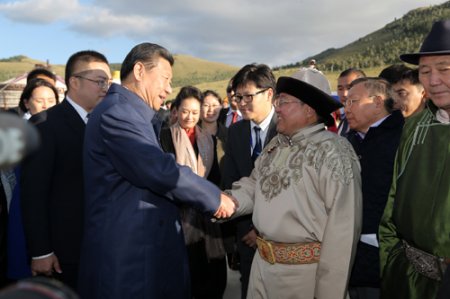 БНХАУ-ын дарга Си Жинпиний Монгол Улсад хийж байгаа Төрийн айлчлалын зураг